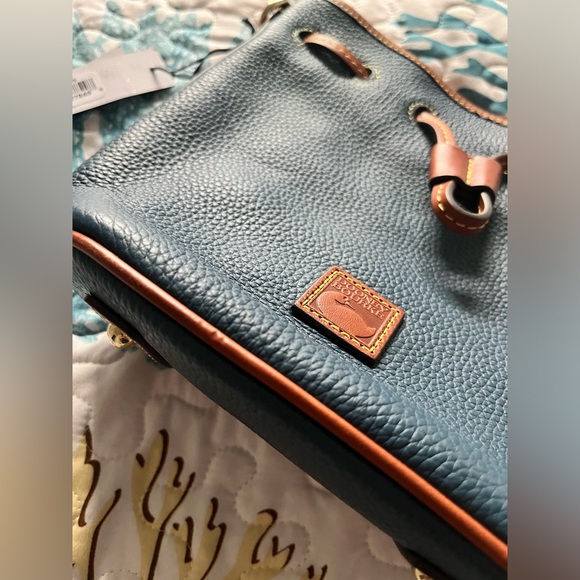 NWT Dooney & Bourke Small Drawstring Bag • Jeans - Picture 12 of 16